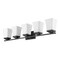 Z-Lite Darcy 5 Light Vanity, Matte Black & Etched Opal 1939-5V-MB - alternate 4